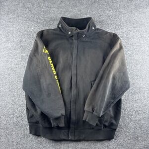 Black Stallion FR Jacket Mens M Black Full Zip Flame Resistant Welding JF1331-BK